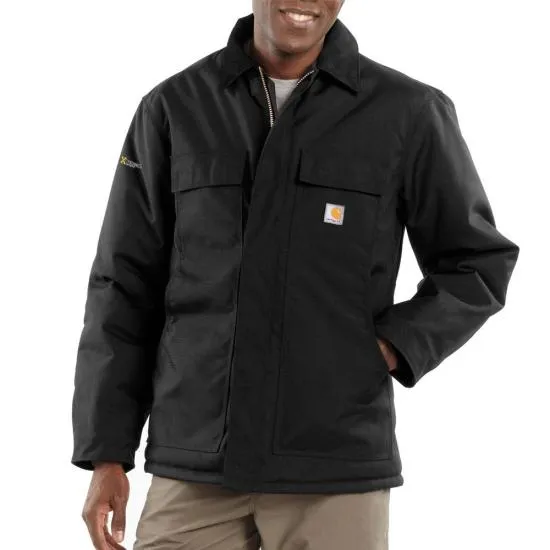 'Carhartt' Men's Full Swing Chore Coat - Black