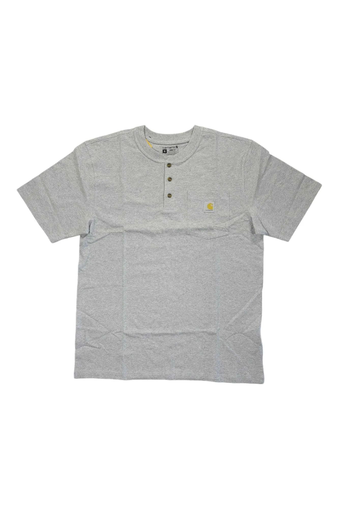 Carhartt Men's Workwear Pocket SS Henley Top