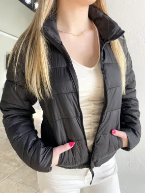 Chilly Nights Jacket in Black