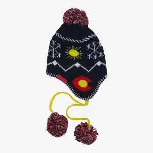 Colorado Knit Earflap Beanie