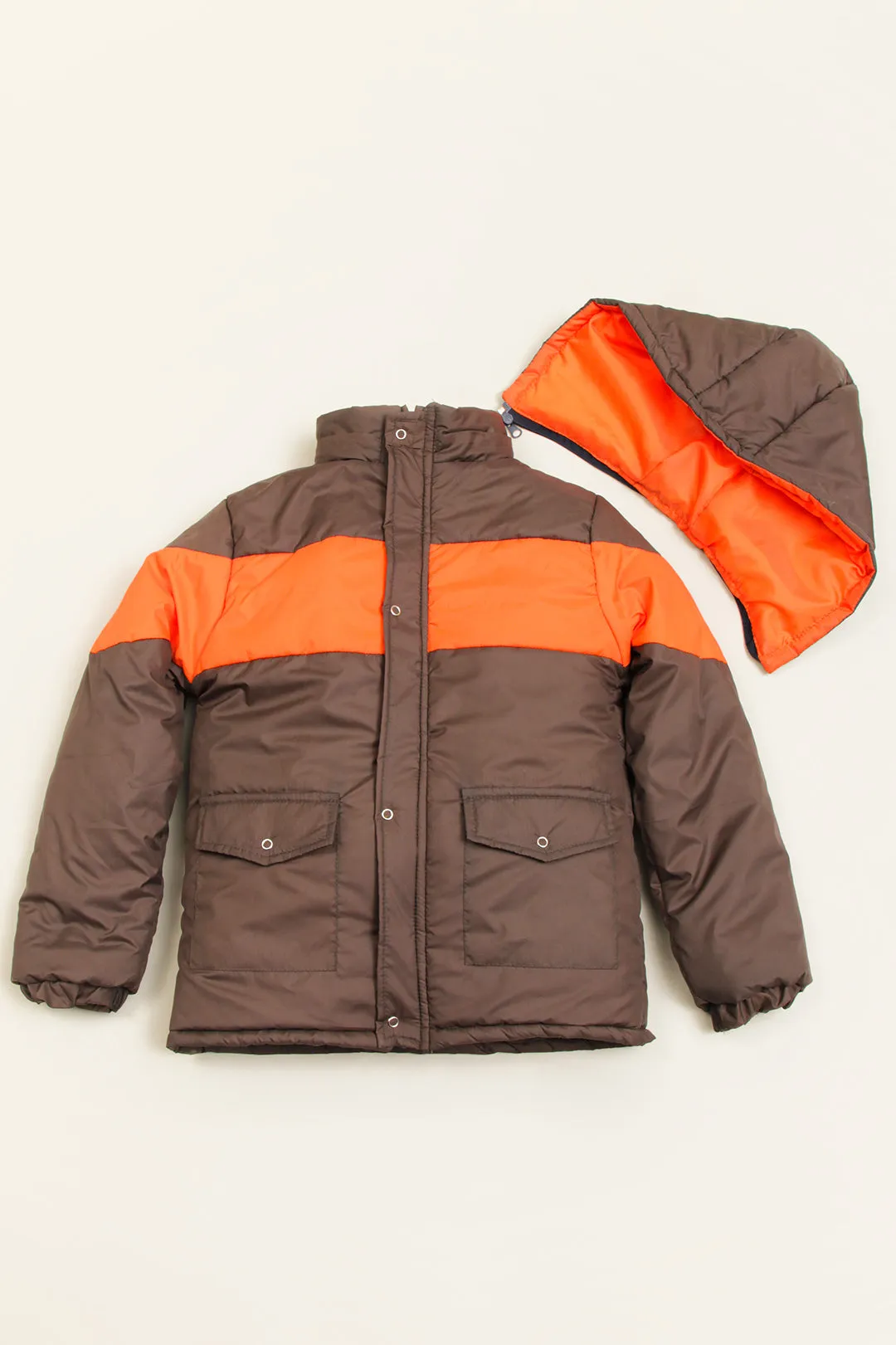 Defender Puffer Jacket With Hood