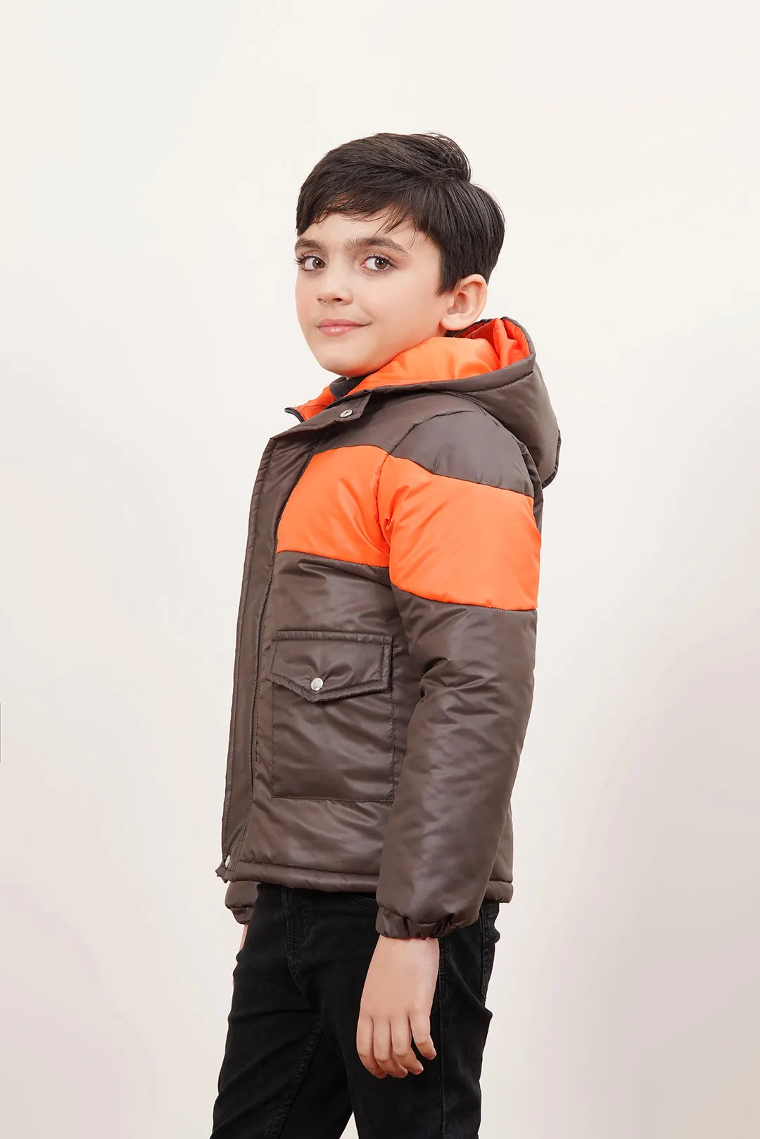 Defender Puffer Jacket With Hood