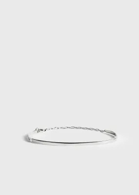 Diamond chain bracelet 18kt white gold