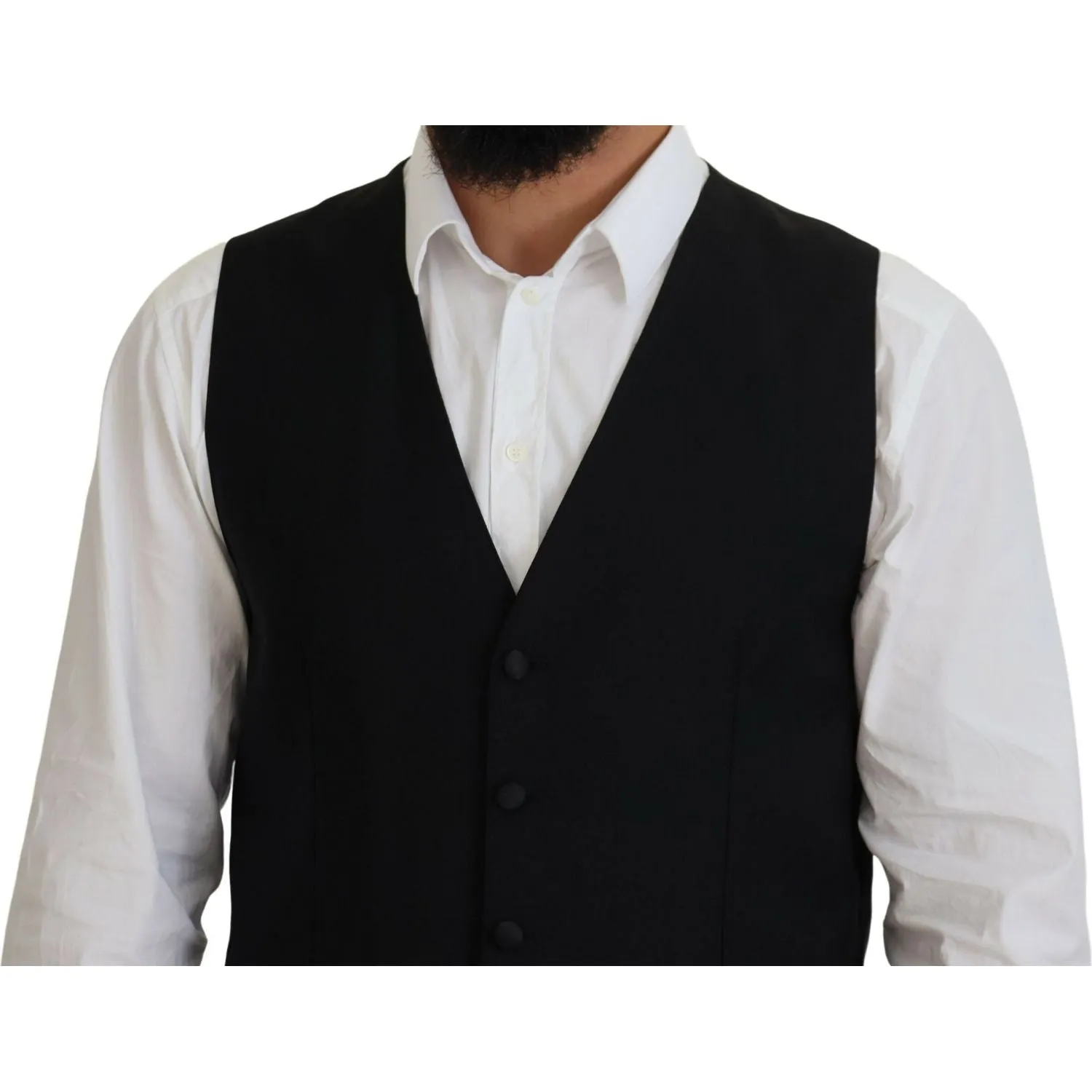 Dolce & Gabbana Elegant Single Breasted Formal Vest