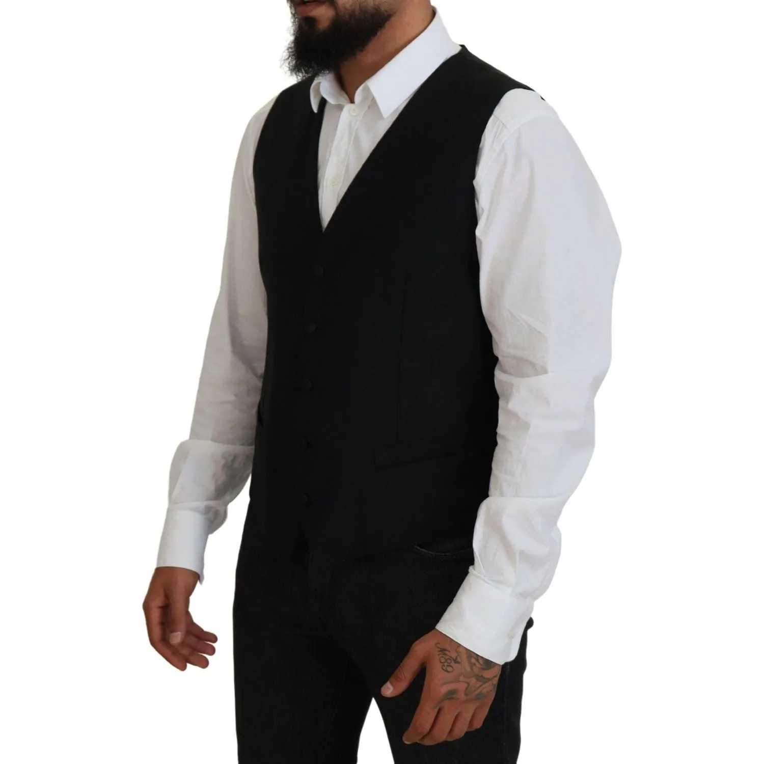 Dolce & Gabbana Elegant Single Breasted Formal Vest