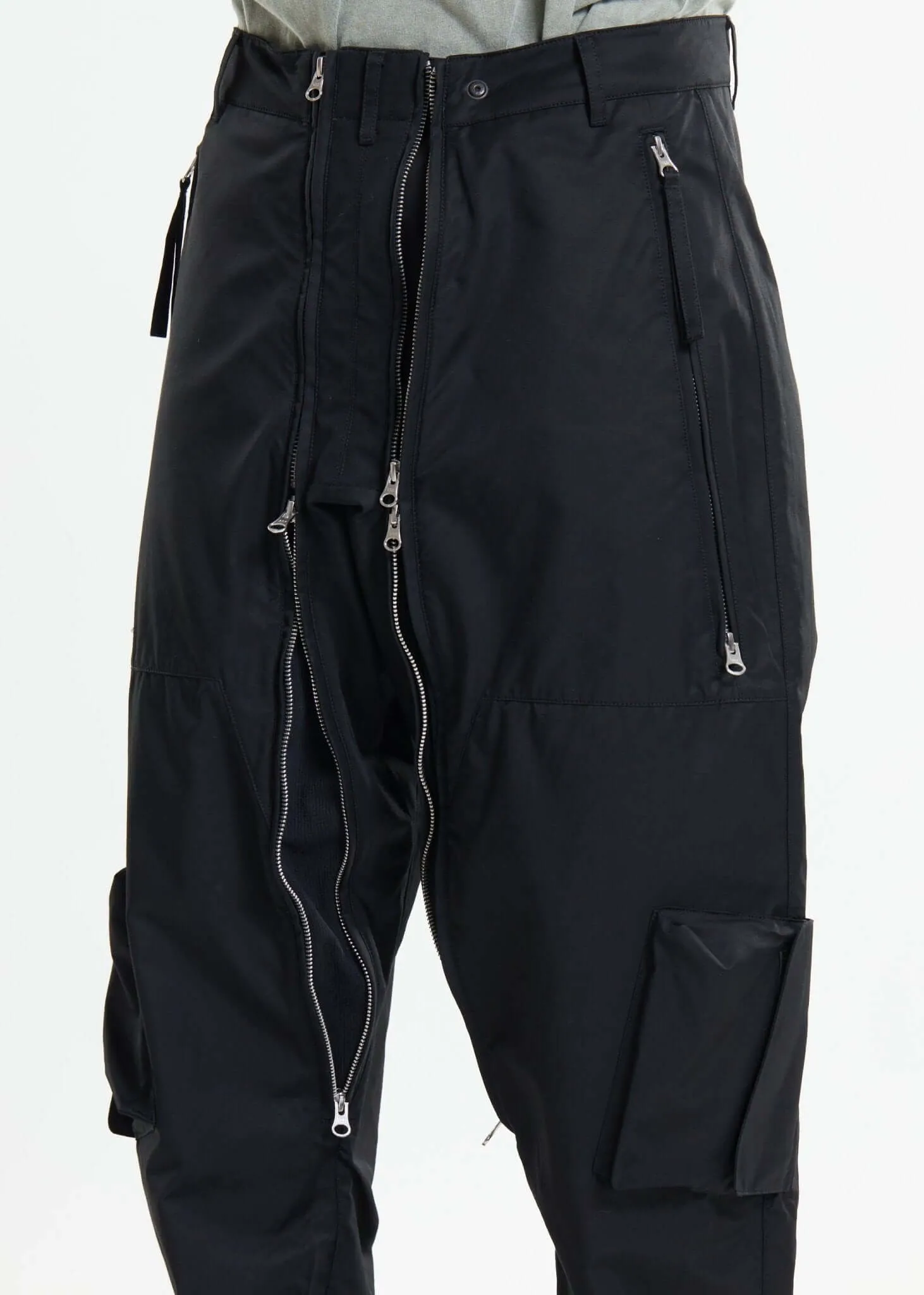 Double Zip Articulated Pants