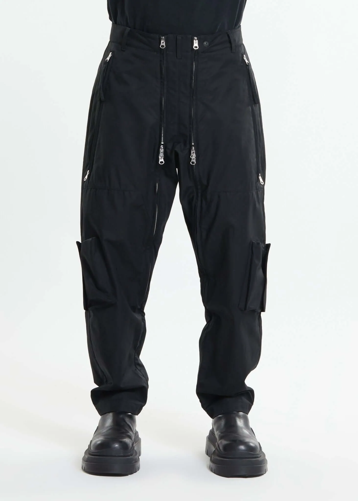 Double Zip Articulated Pants