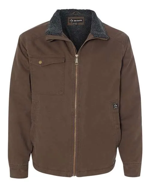 DRI DUCK Men's Endeavor Canyon Cloth Canvas Jacket with Sherpa Lining