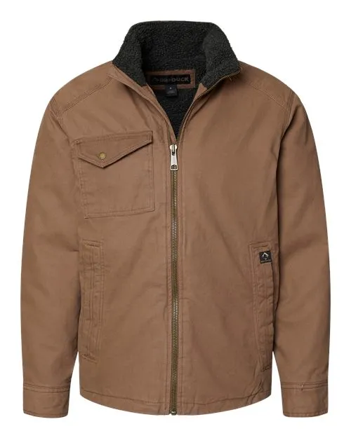 DRI DUCK Men's Endeavor Canyon Cloth Canvas Jacket with Sherpa Lining