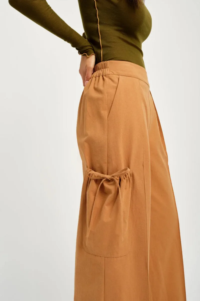 Eliza Faulkner Brodie Pant - Camel (Online Exclusive)