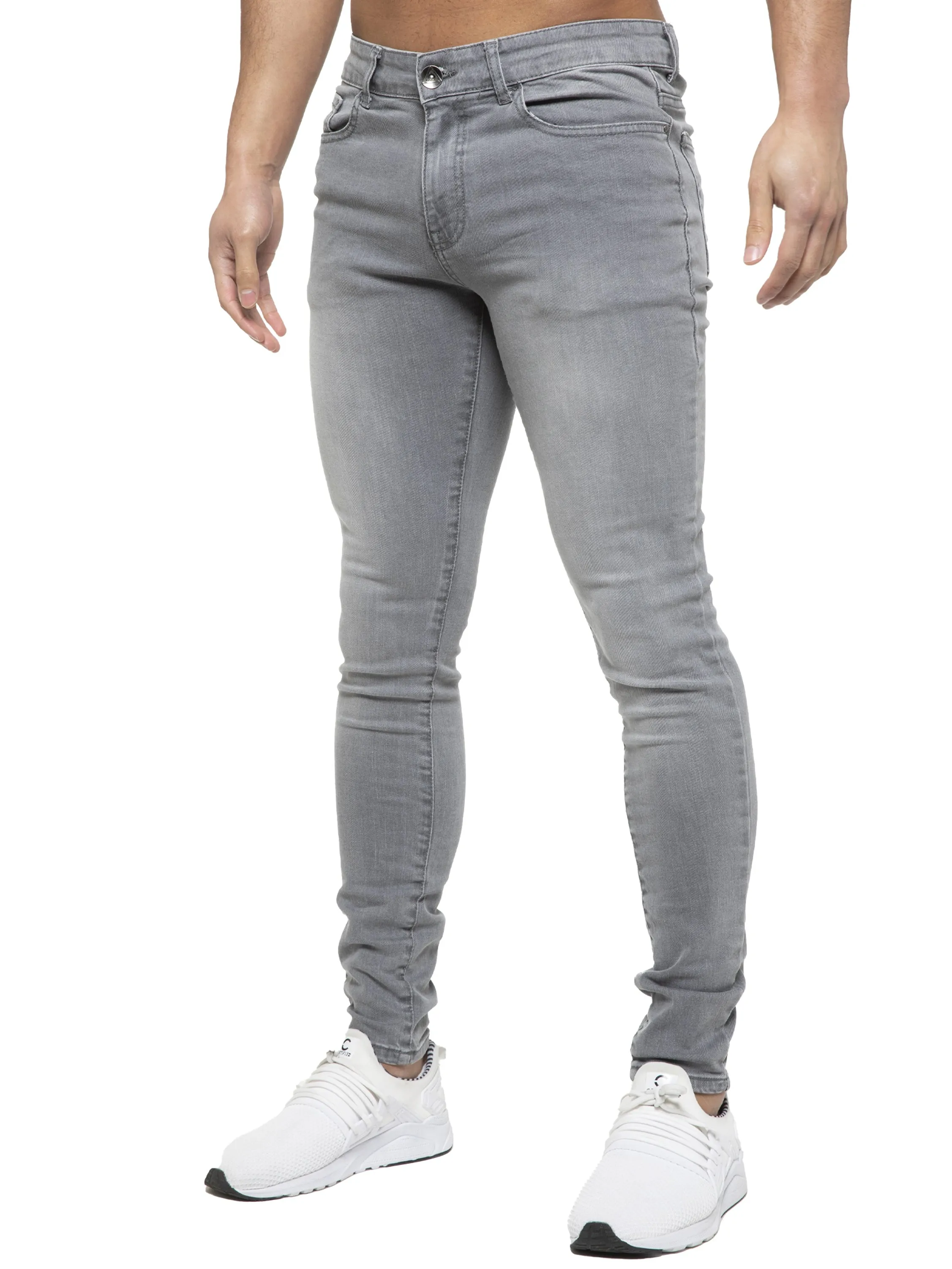 ETO | Mens Designer Slim Skinny Fit Stretch Jeans