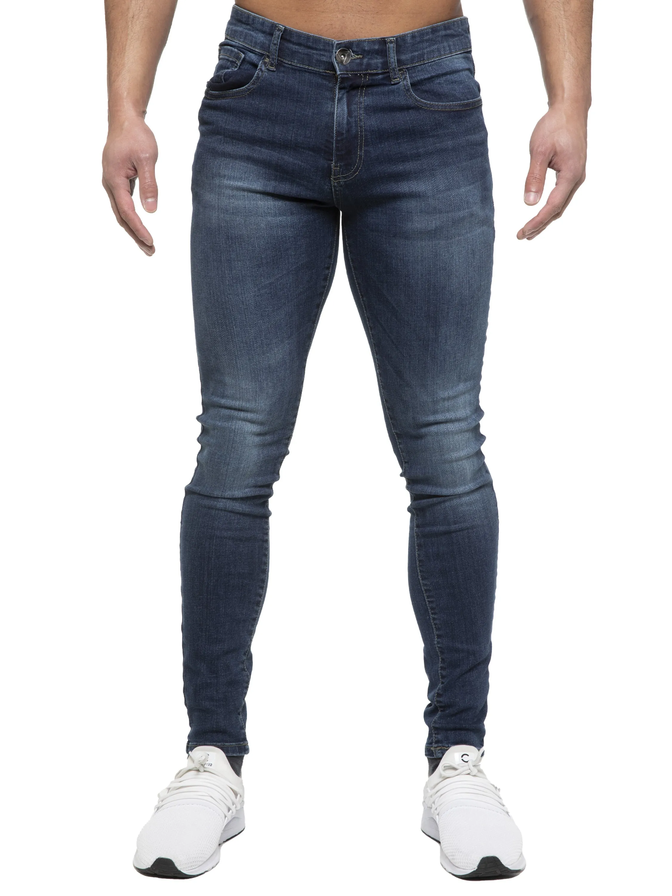 ETO | Mens Designer Slim Skinny Fit Stretch Jeans