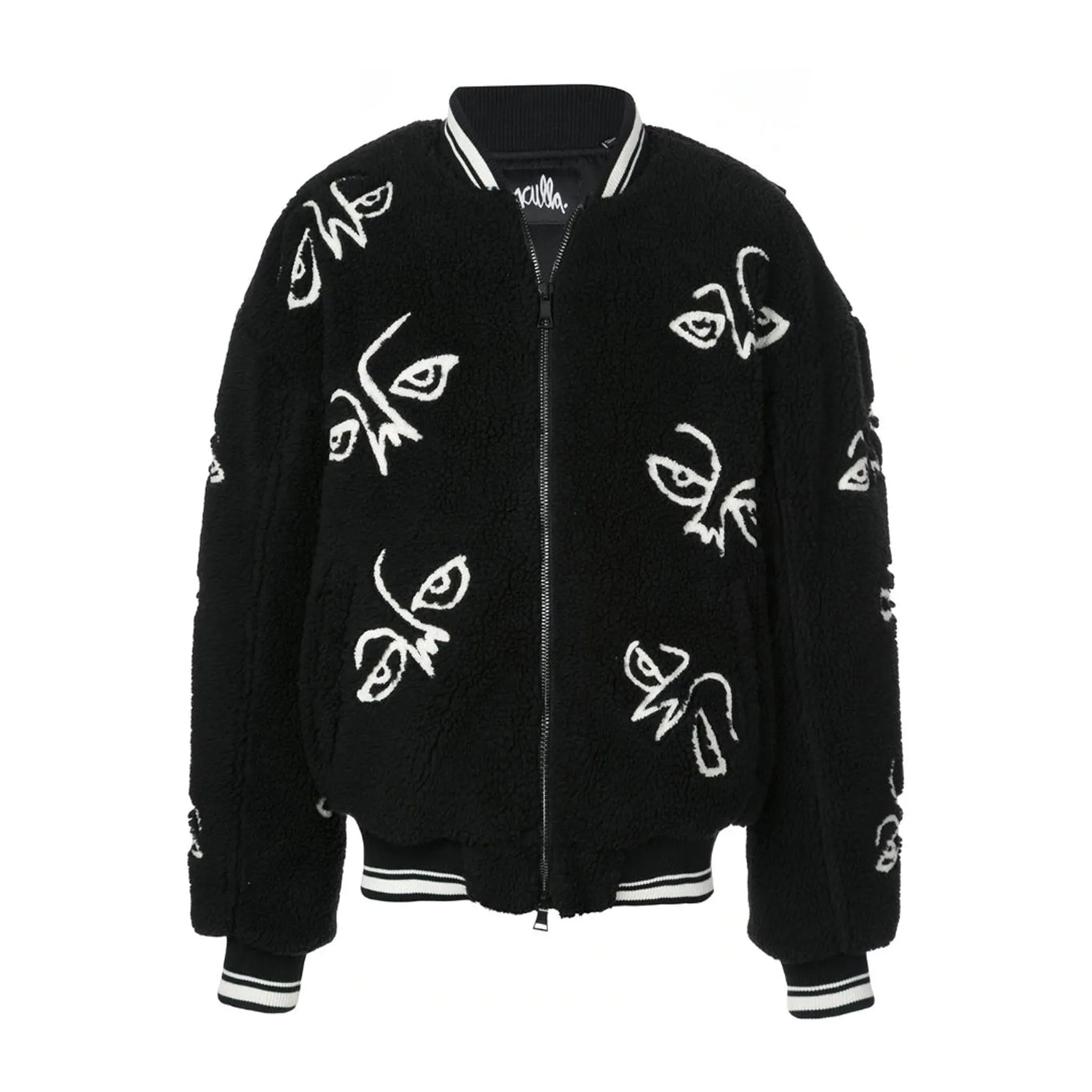 FACEZ SHERPA BOMBER BLACK