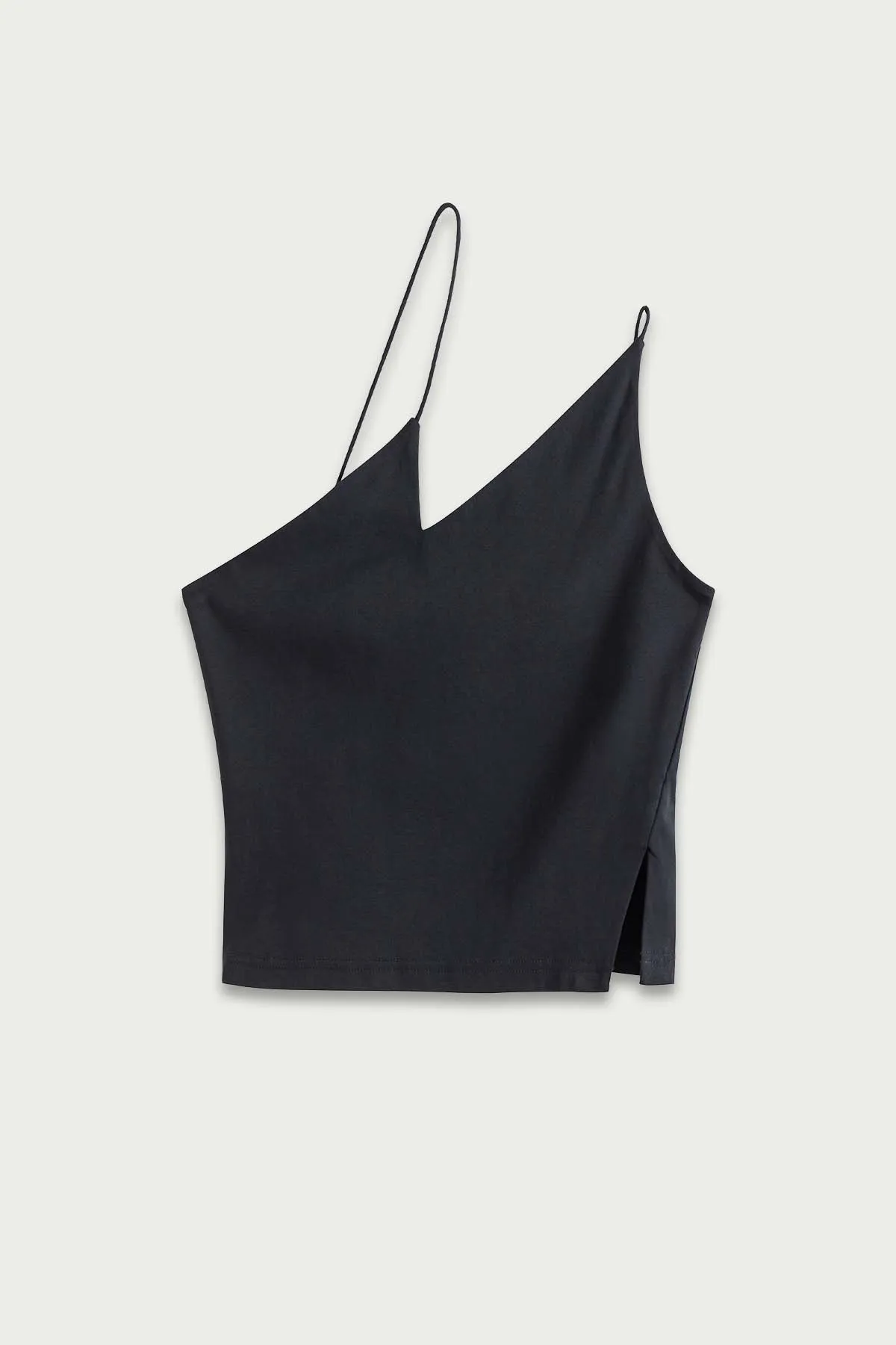 Fansilanen | Soleil Black Asymmetric Camisole Top