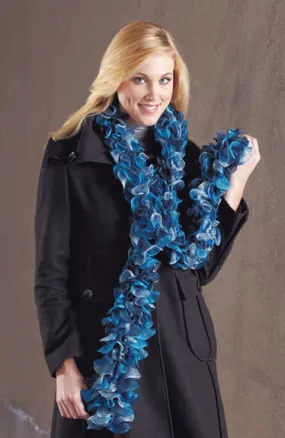 Free Frill Seeker Scarf Knit Pattern