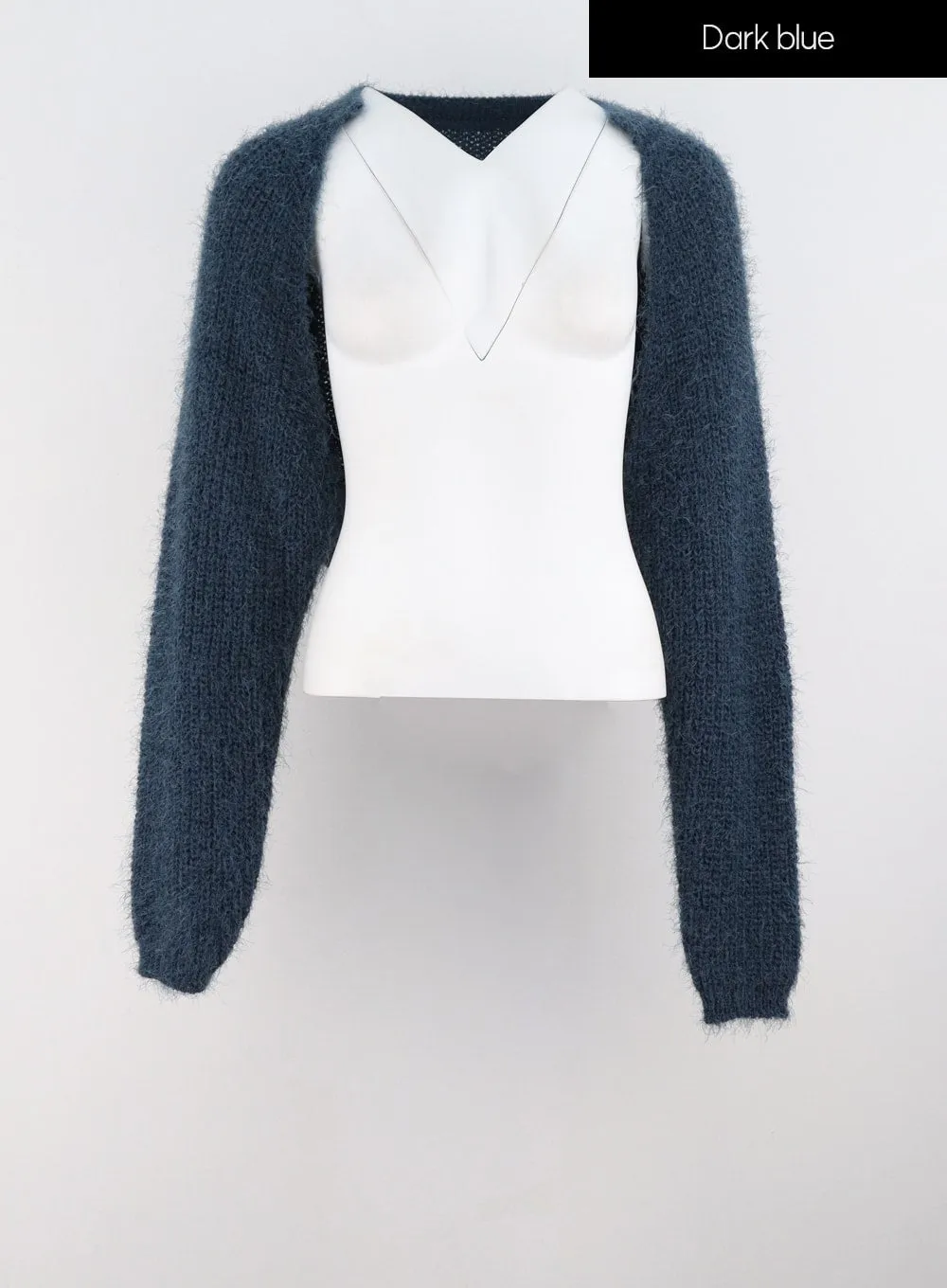 Fuzzy Crop Bolero IS304