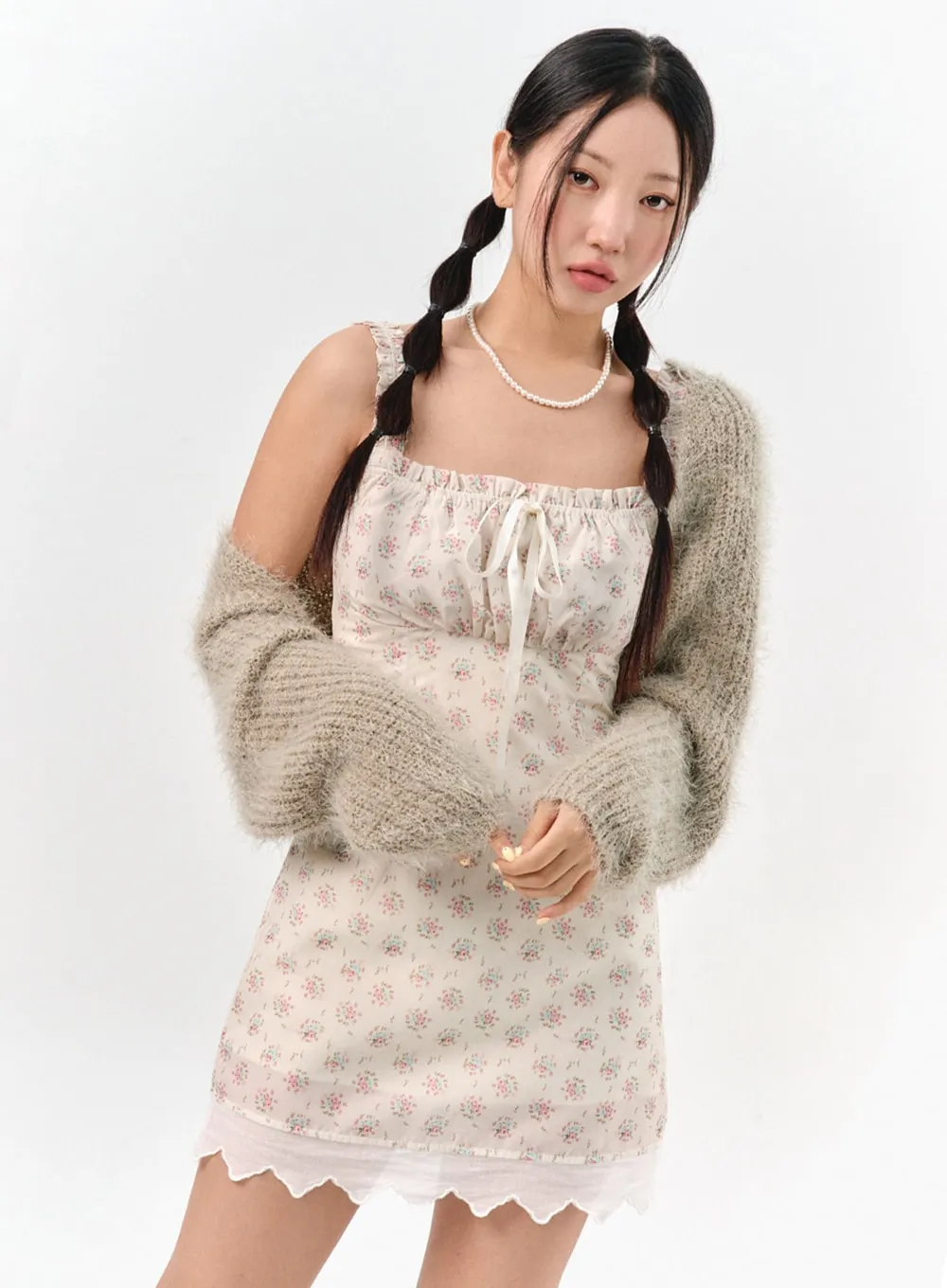 Fuzzy Crop Bolero IS304