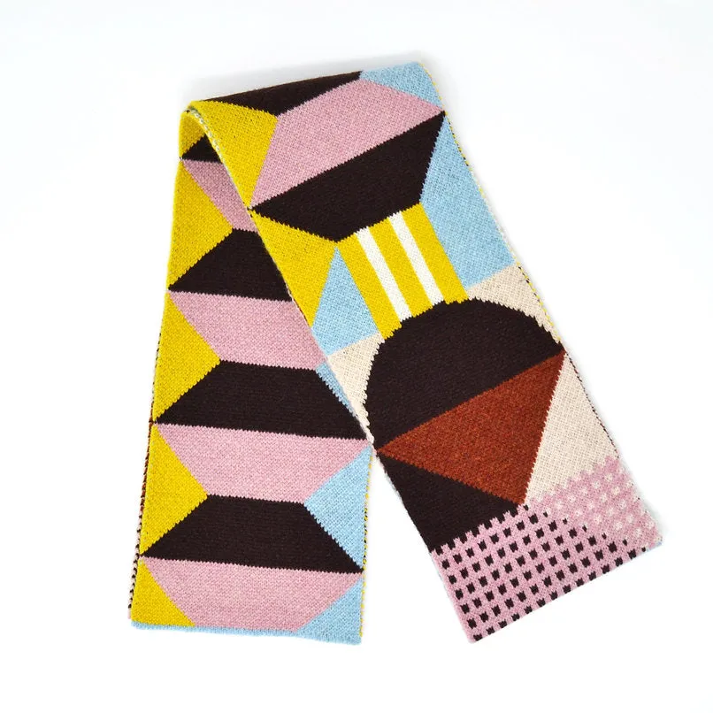 Geometrical Scarf - Playground Collection - Retro