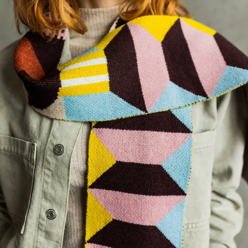 Geometrical Scarf - Playground Collection - Retro