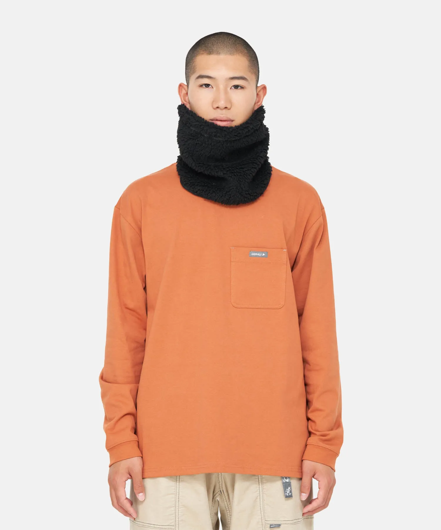 Gramicci x and wander JQ Tape Fleece Neck Warmer