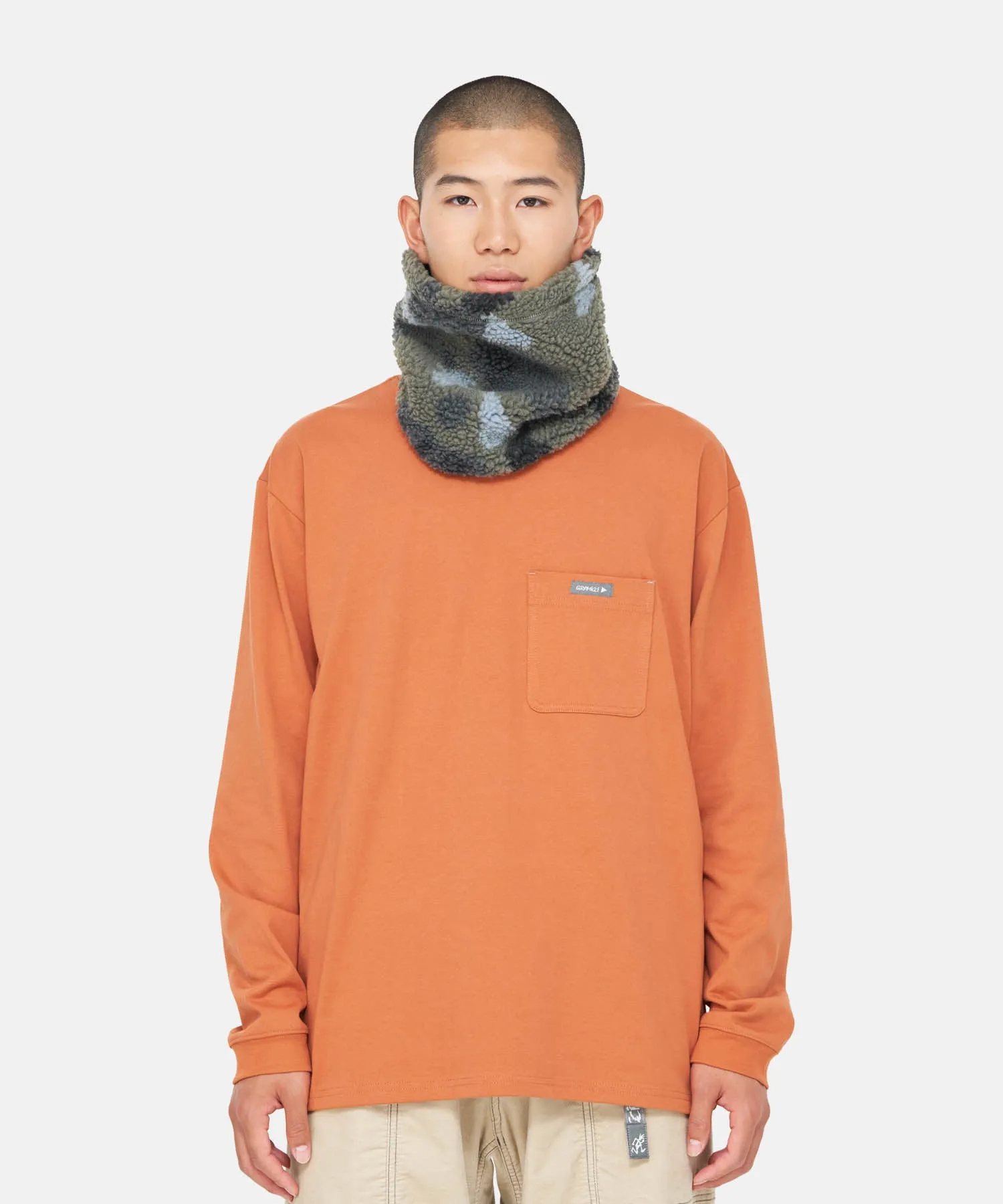 Gramicci x and wander JQ Tape Fleece Neck Warmer