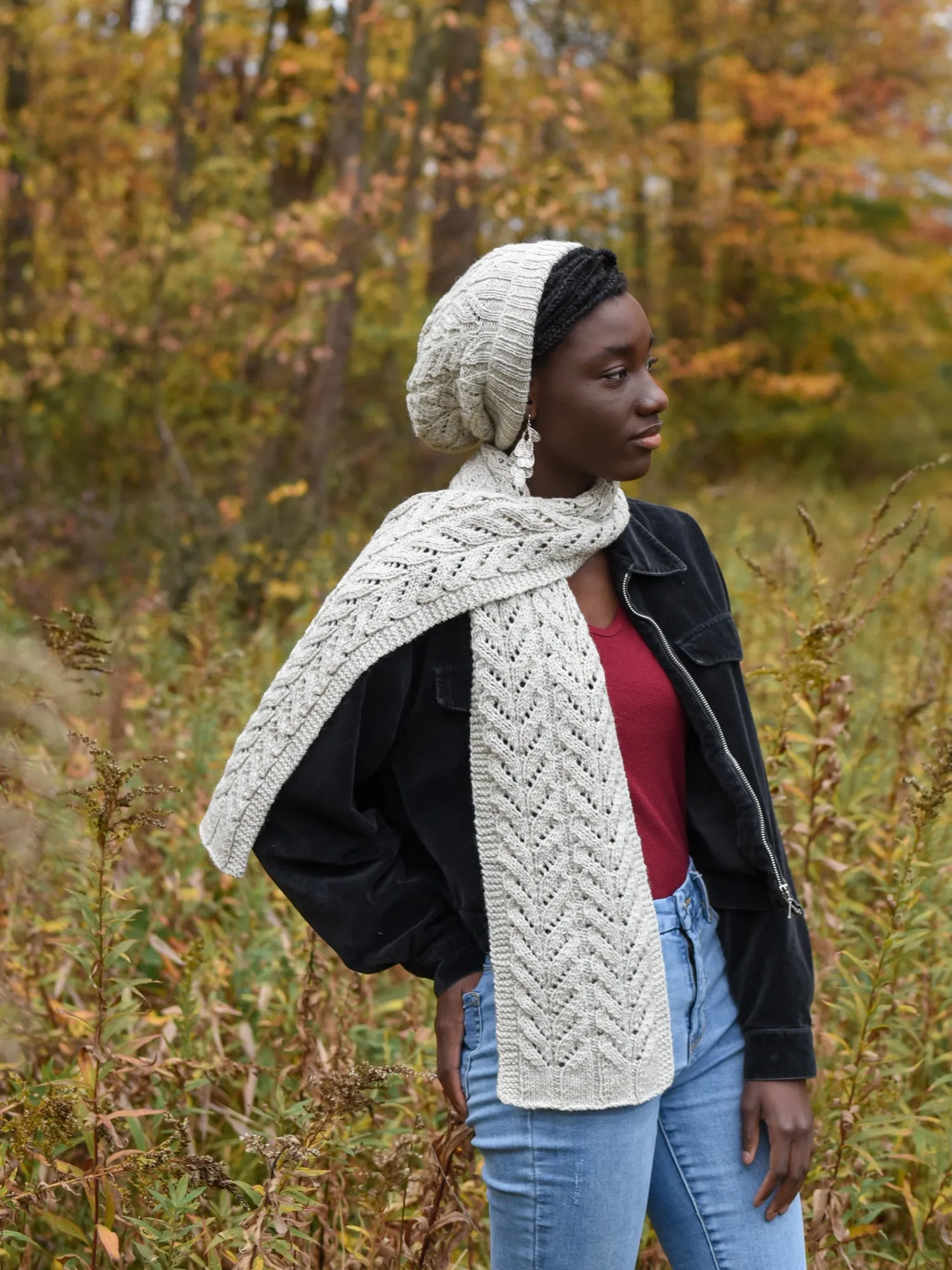 Graze Scarf and Wrap <br/><small>knitting pattern</small>