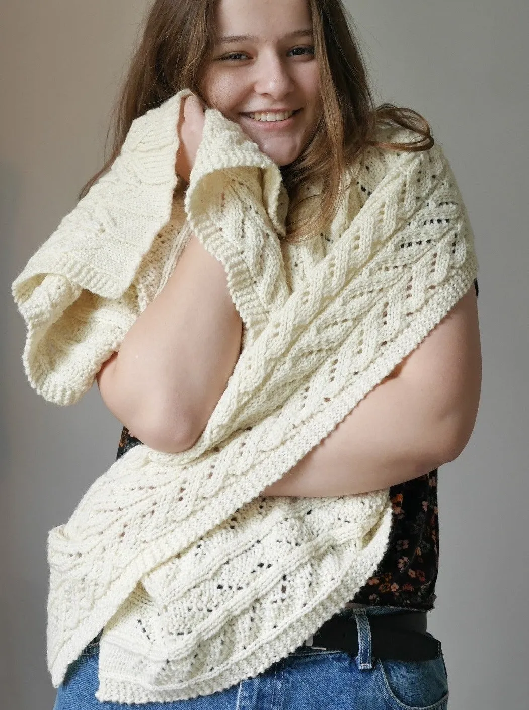 Graze Scarf and Wrap <br/><small>knitting pattern</small>