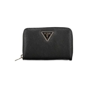 Guess Jeans Chic Black Multi-Compartment Wallet