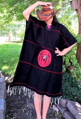 Handmade Fun Inspired Spiderman Poncho