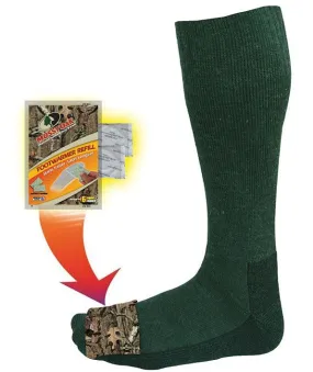 Heated Mid Calf Wool Sock