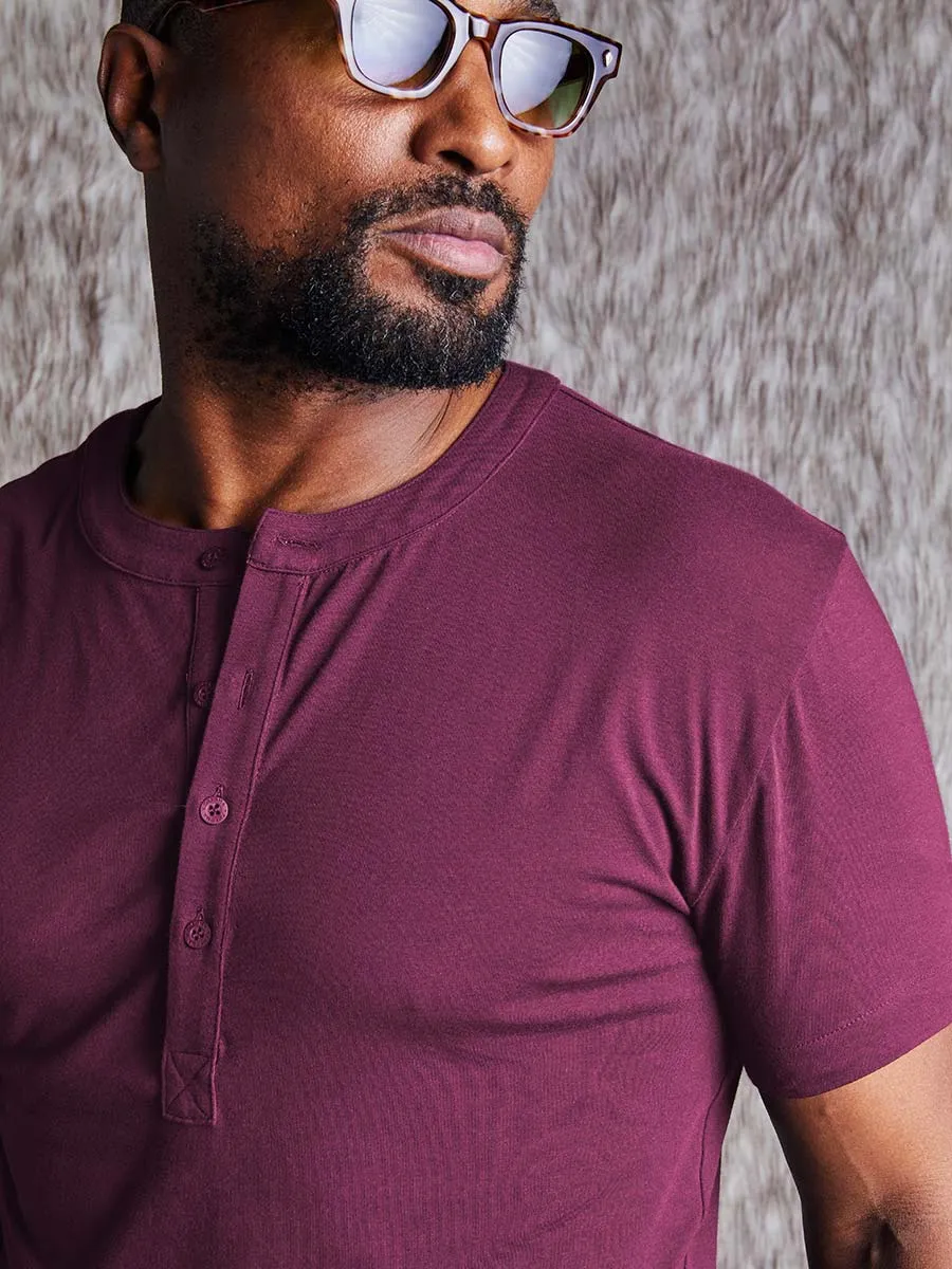 Henley T-Shirt Short Sleeve