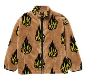 HUF Flamin' Zip Sherpa Fleece