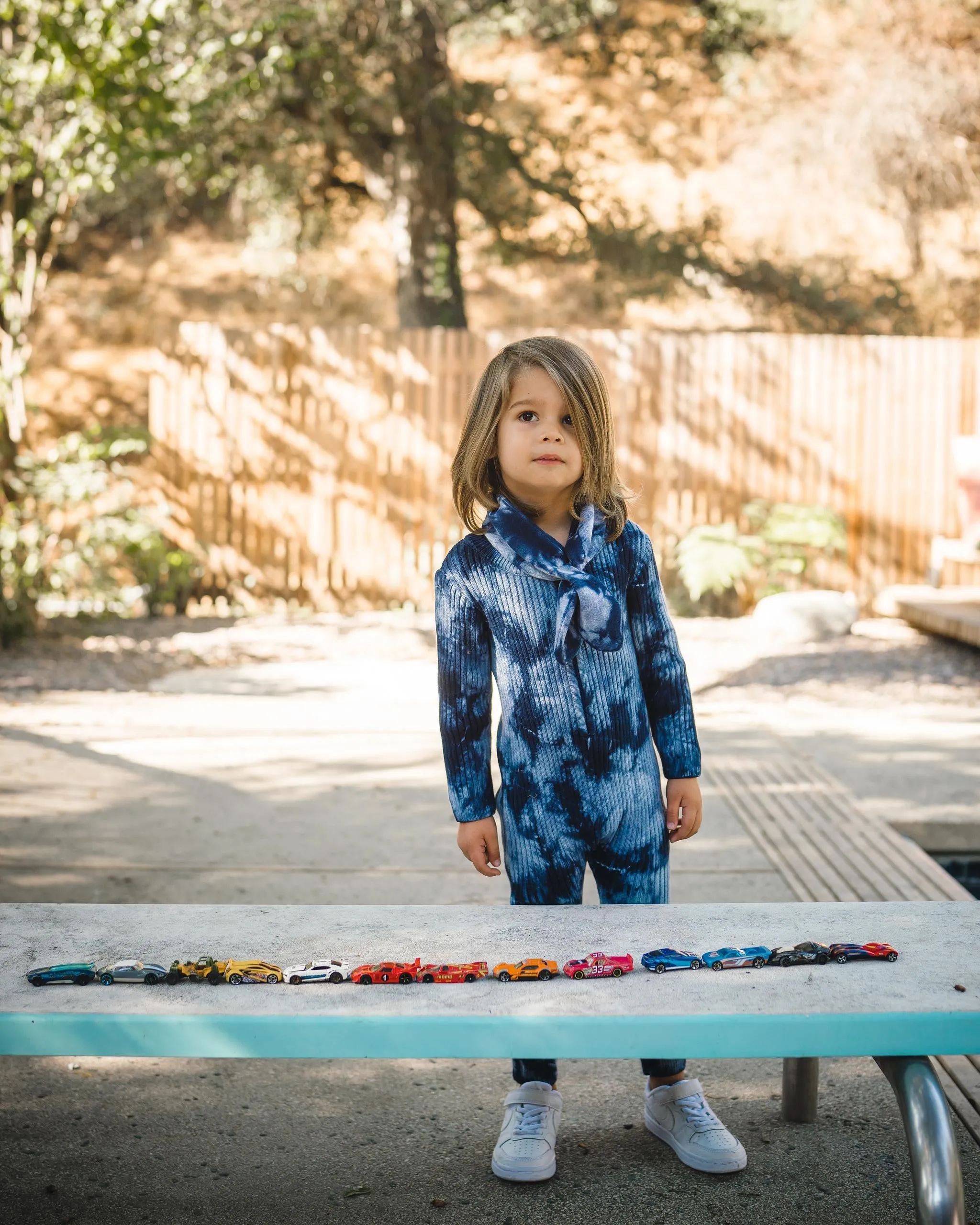 Indigo Tie Dye Neckerchief