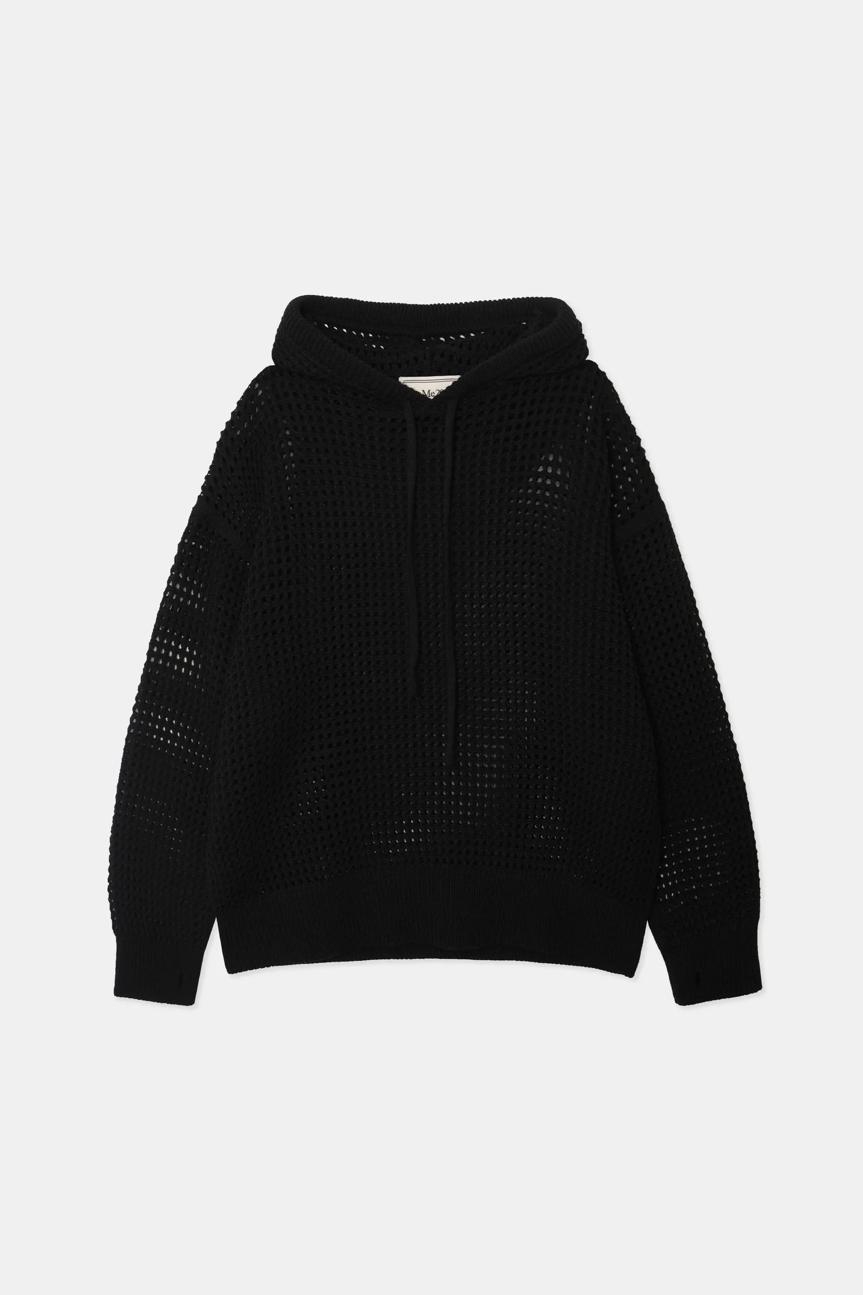 Iopa Knit Hoodie, Black