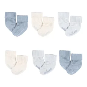 Just Born 6-Pack Baby Socks