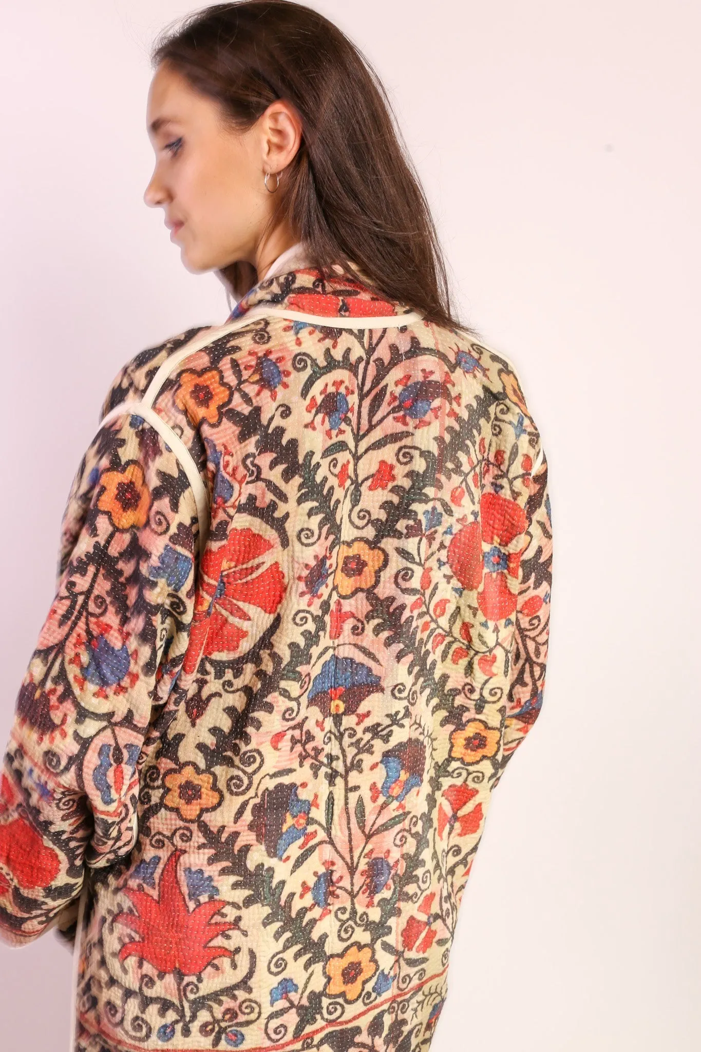 KANTHA JACKET COAT KIBI