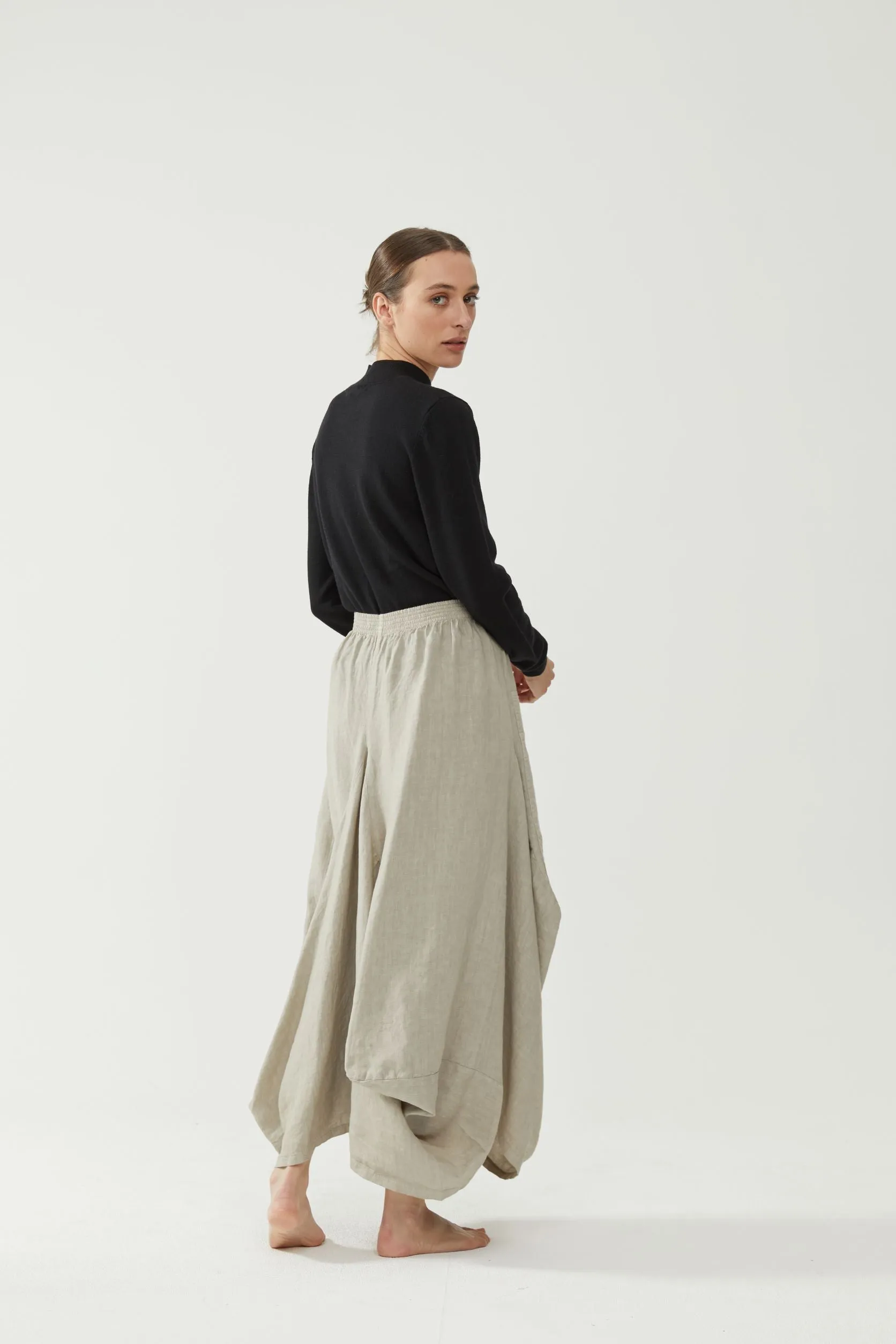 Kiitos Pocket Skirt Beige