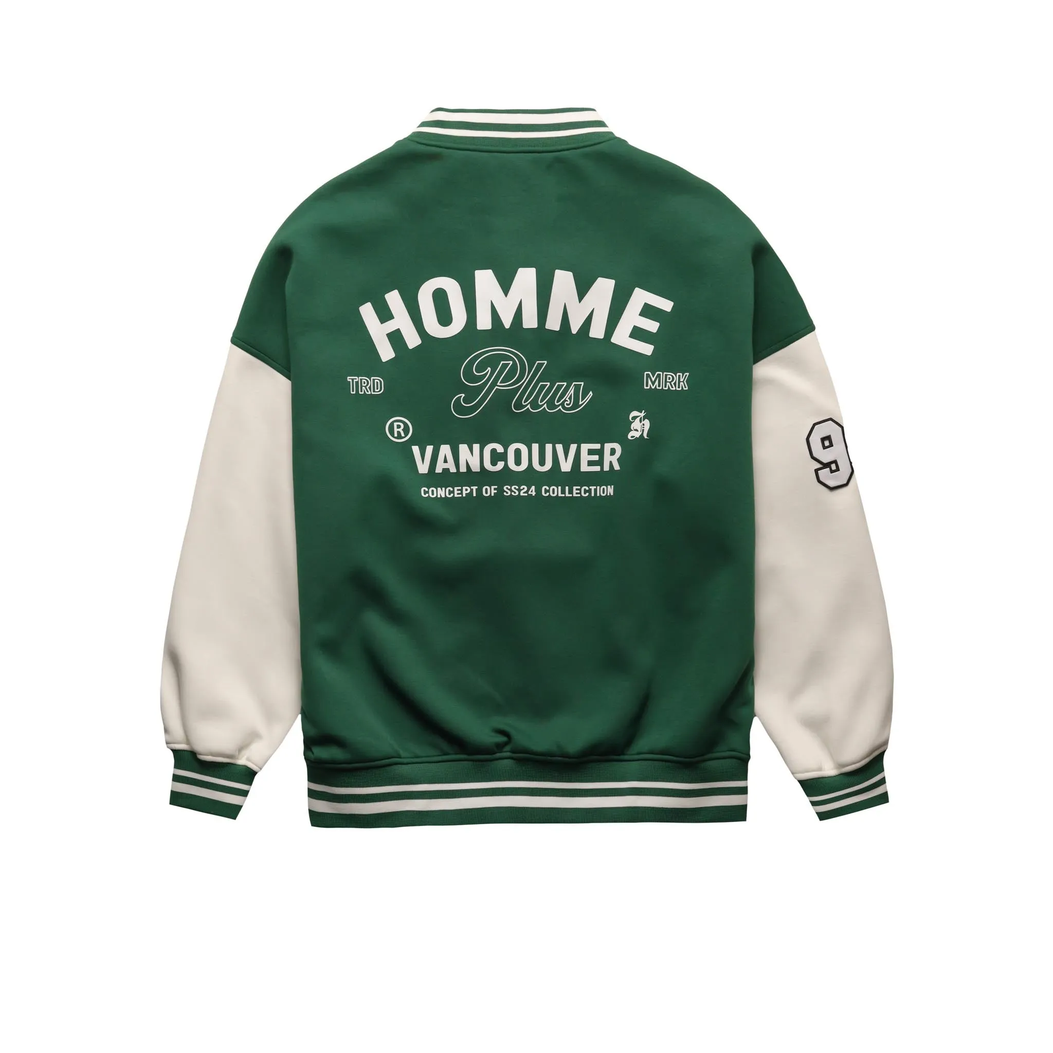 Knit Varsity Jacket