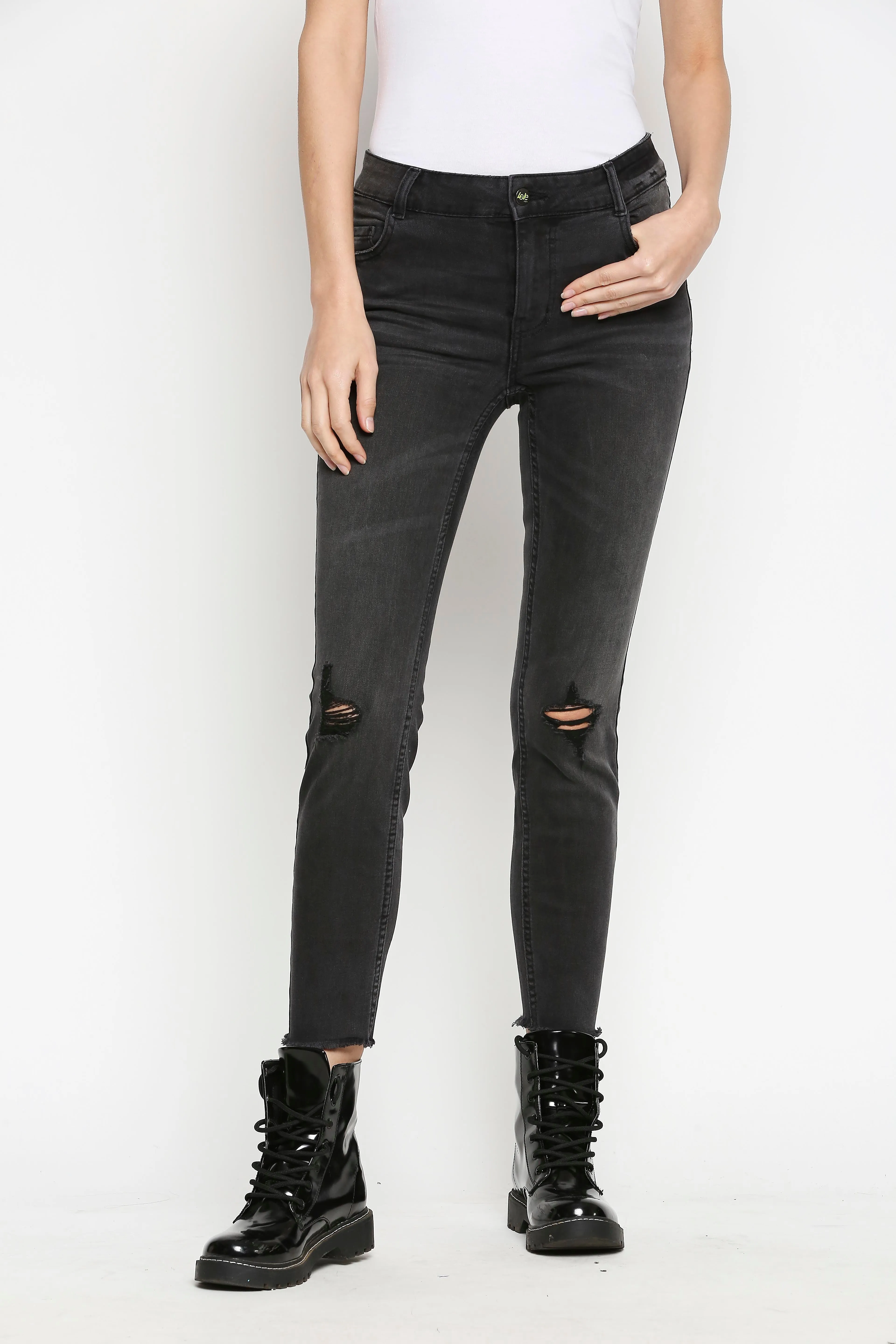 Lagos Black Skinny Jeans