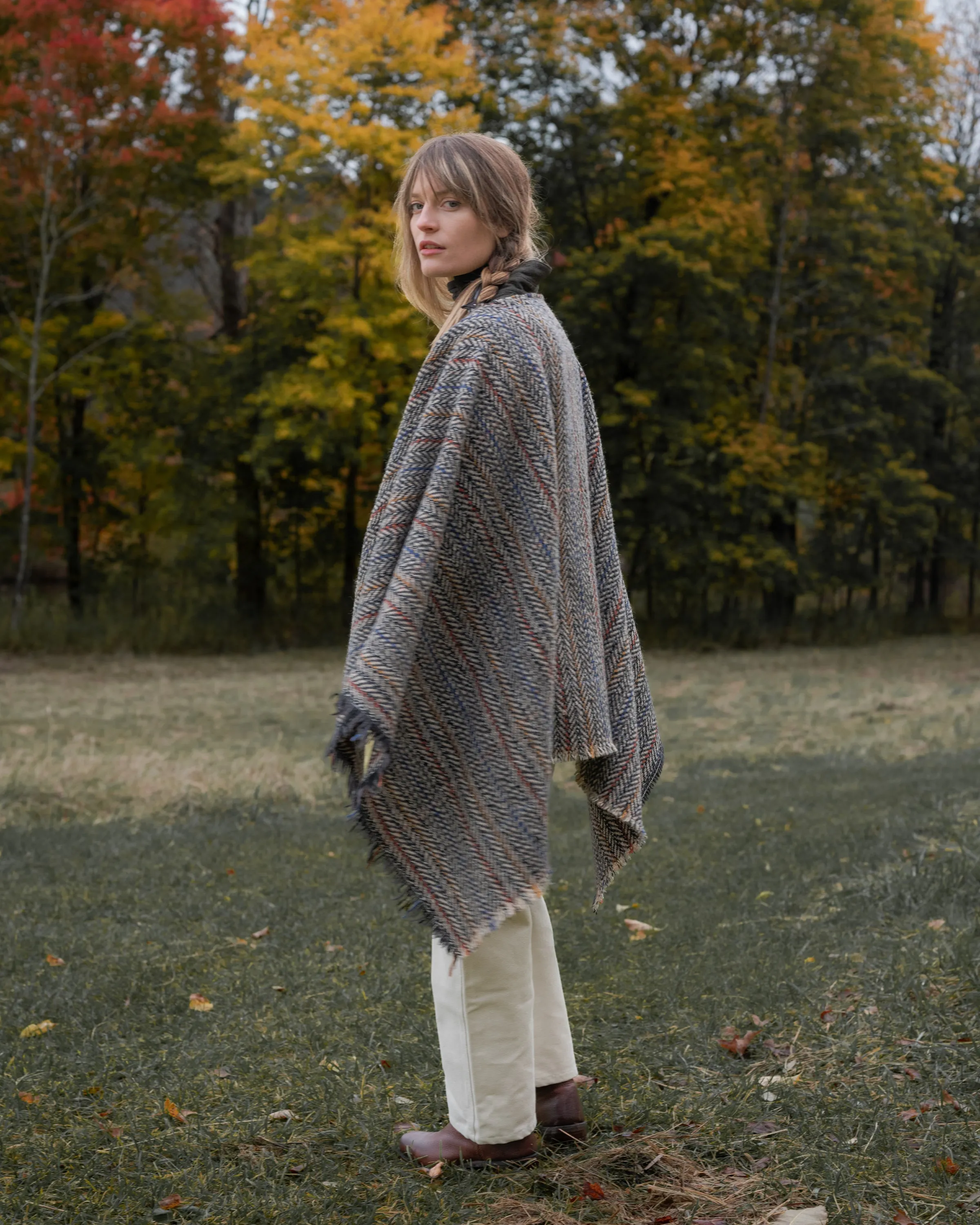 Limited Edition Wool Poncho