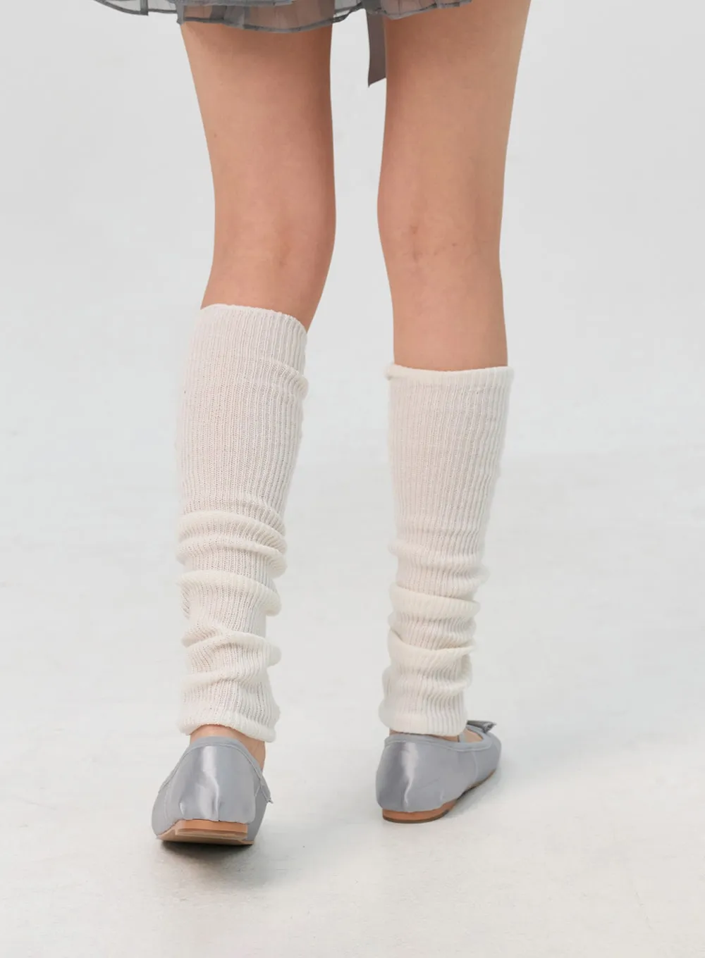 Loose Fit Knit Leg Warmer IN302