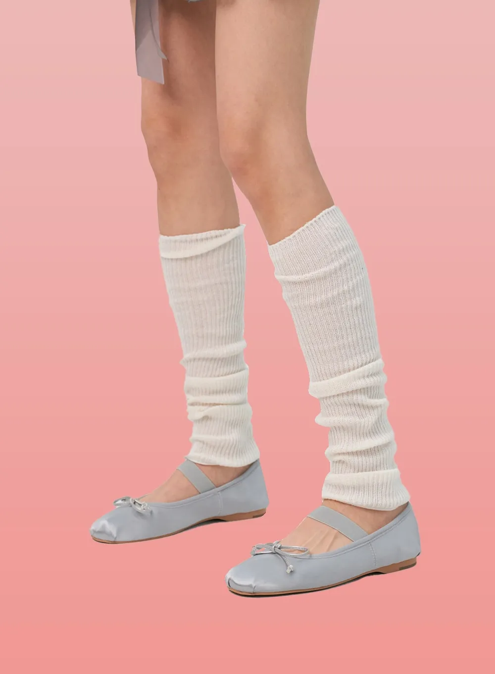 Loose Fit Knit Leg Warmer IN302