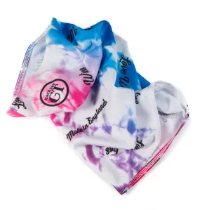 Love Wins tye dye re-cycle neck warmer