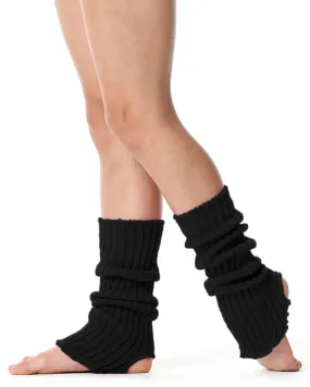 Lulli Dancewear Soft Stirrup Legwarmers 40cm - LUBLW40