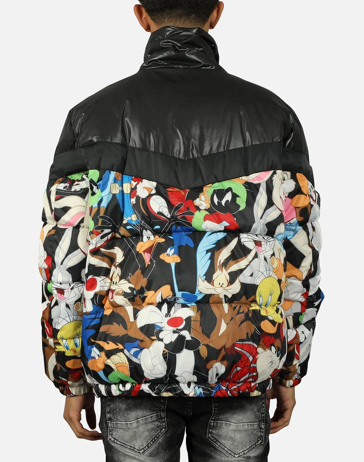 Members Only LOONEY TUNES CHEVY BLOCKING JACKET