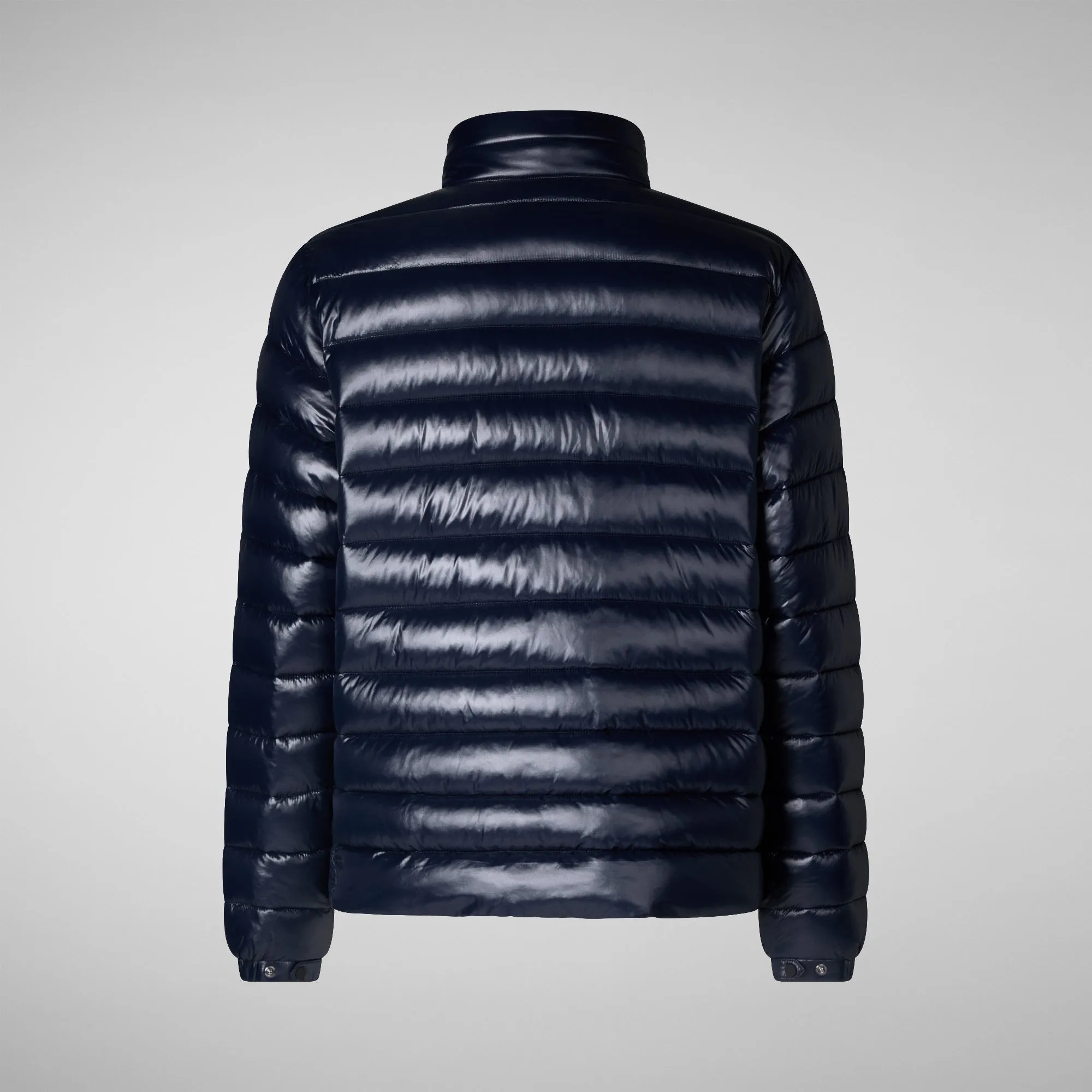 Men's  animal free Puffer jacket Holden in blue black