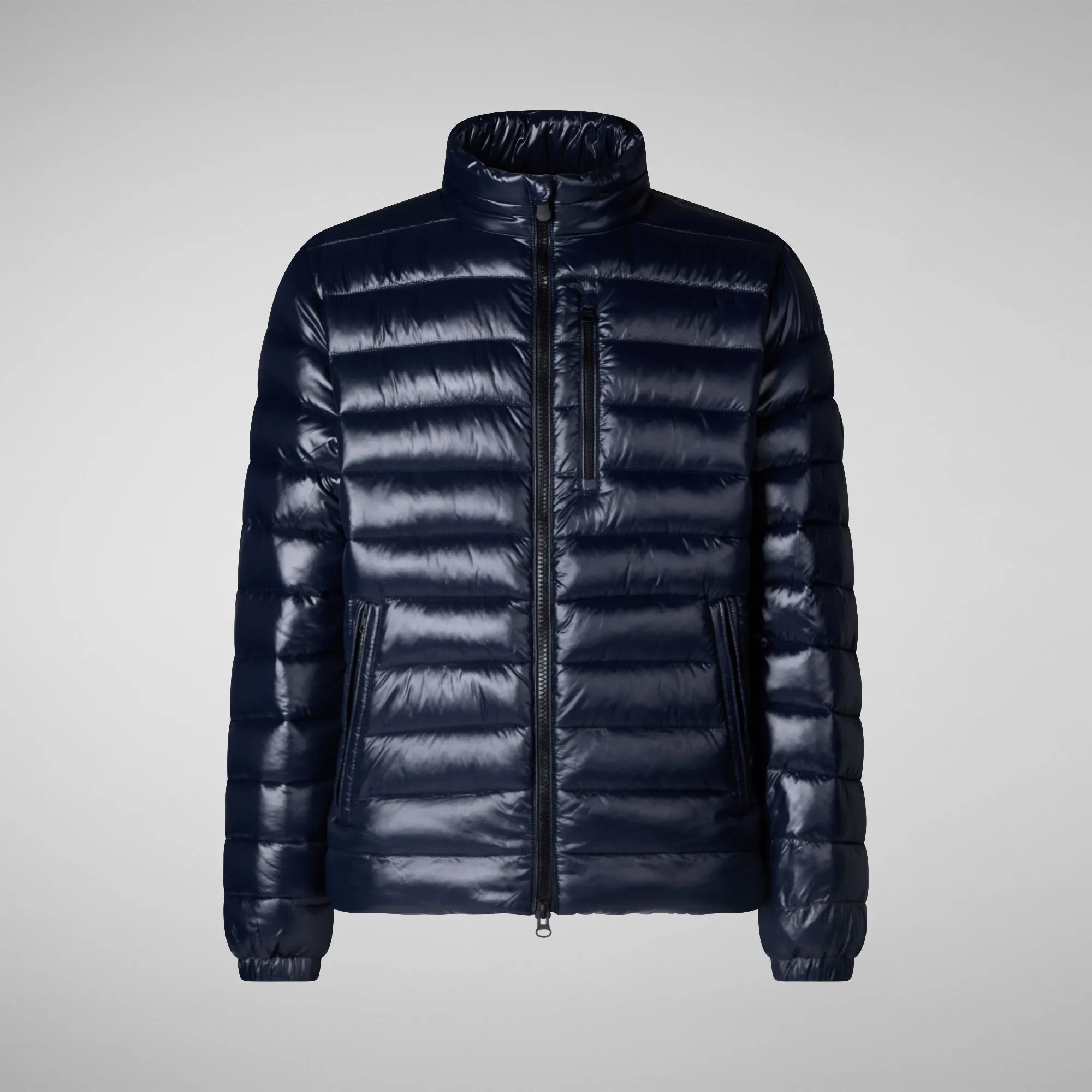 Men's  animal free Puffer jacket Holden in blue black