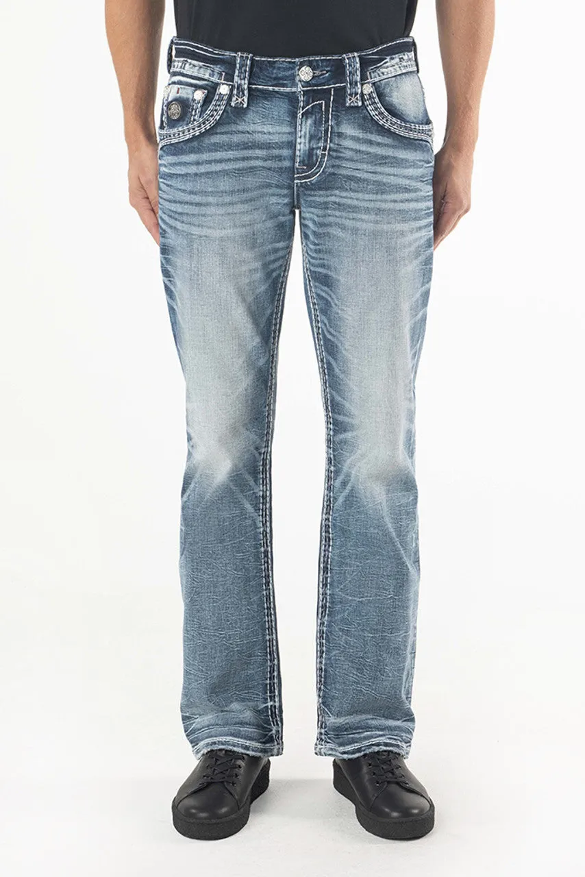 Men's Rock Revival Matteo Boot Cut Jean