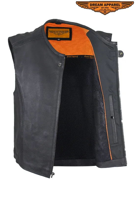 Mens Speedster Motorcycle Club Vest