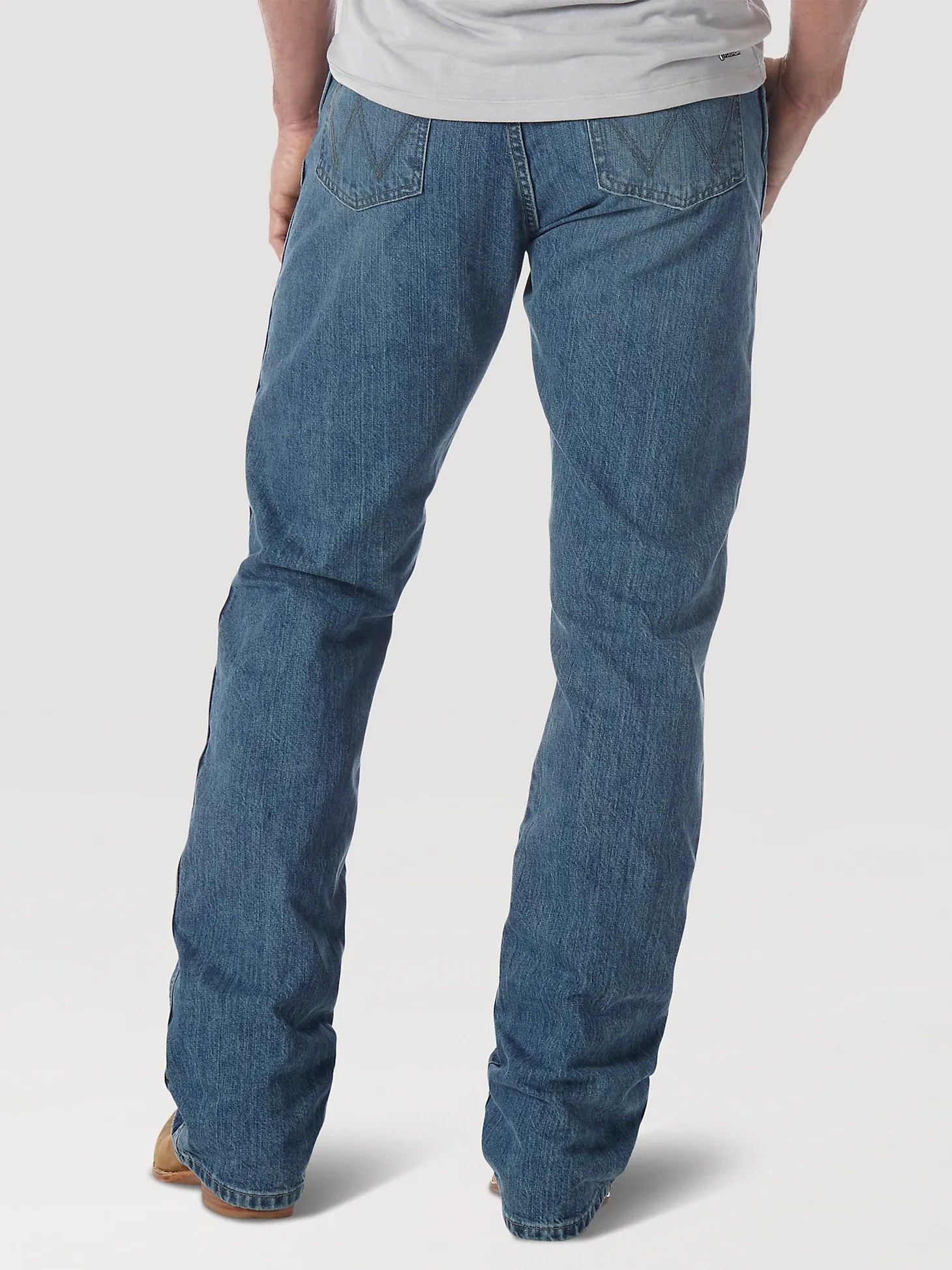 MEN'S WRANGLER RETRO® SLIM FIT BOOTCUT JEAN IN WORN : 77MWZWO